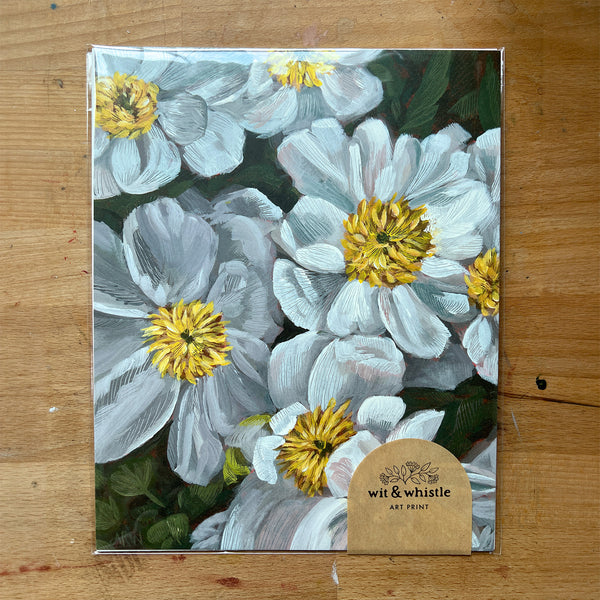 Peonies Art Print