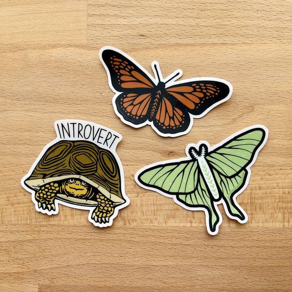 Monarch Butterfly Sticker