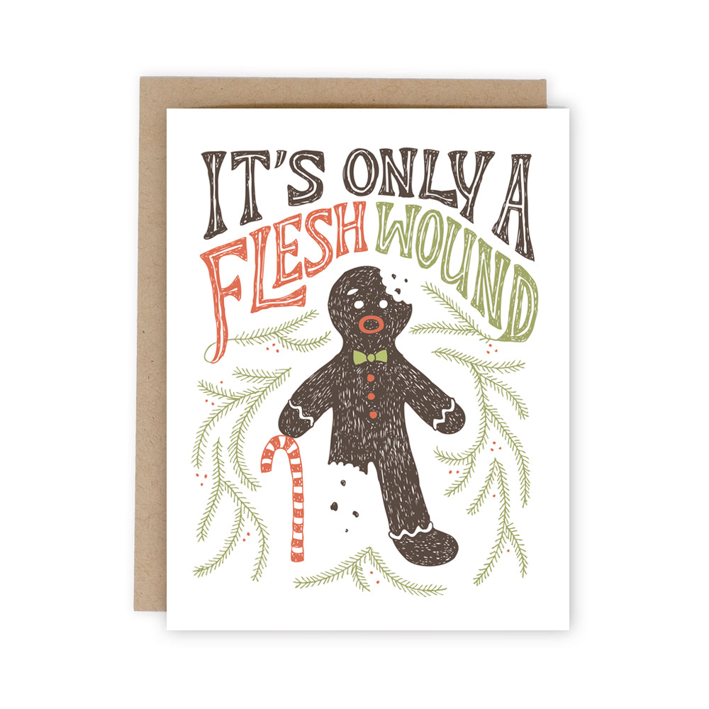 Flesh Wound Holiday Card