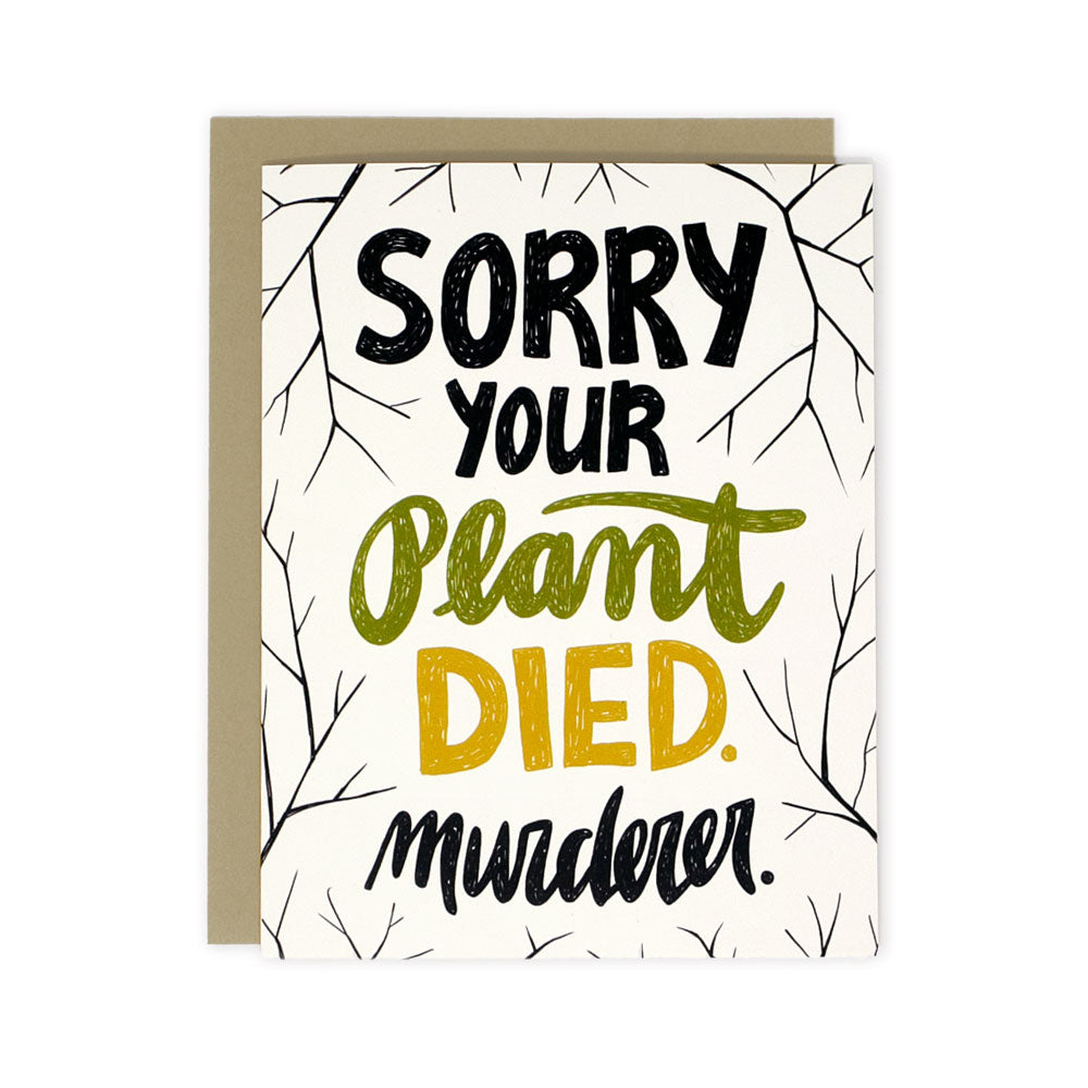plant murderer card
