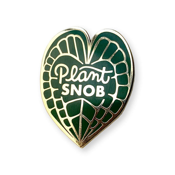 plant snob pin